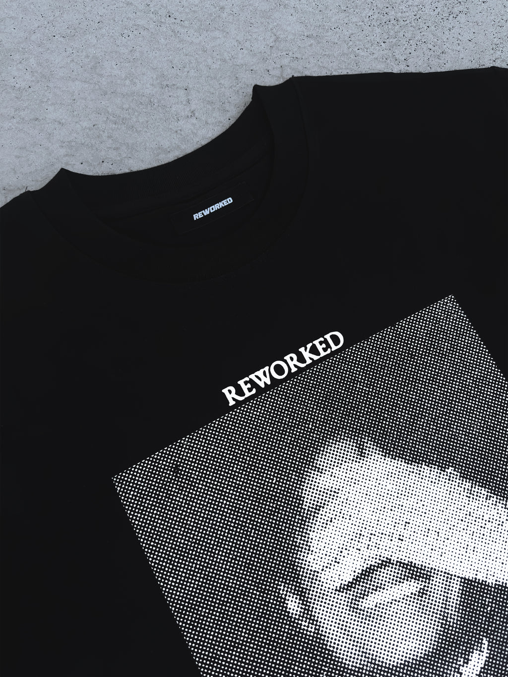 King of Pop Michael Jackson Black T-Shirt Flat Lay - Limited Edition REWORK-ED