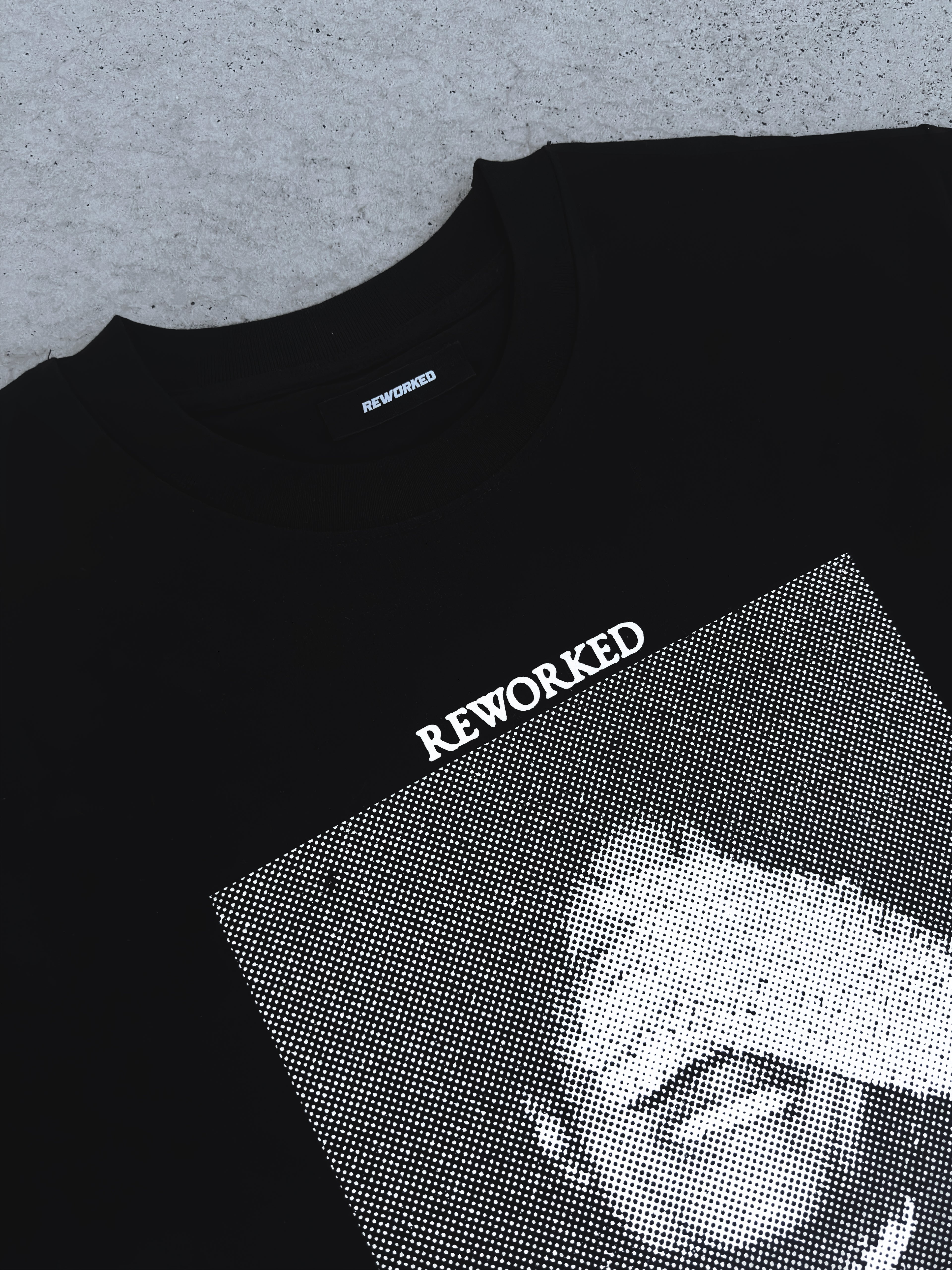 King of Pop Michael Jackson Black T-Shirt Flat Lay - Limited Edition REWORK-ED