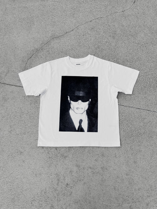Midnight Icon Michael Jackson T-Shirt Back Detail - Handmade in Lyon REWORK-ED