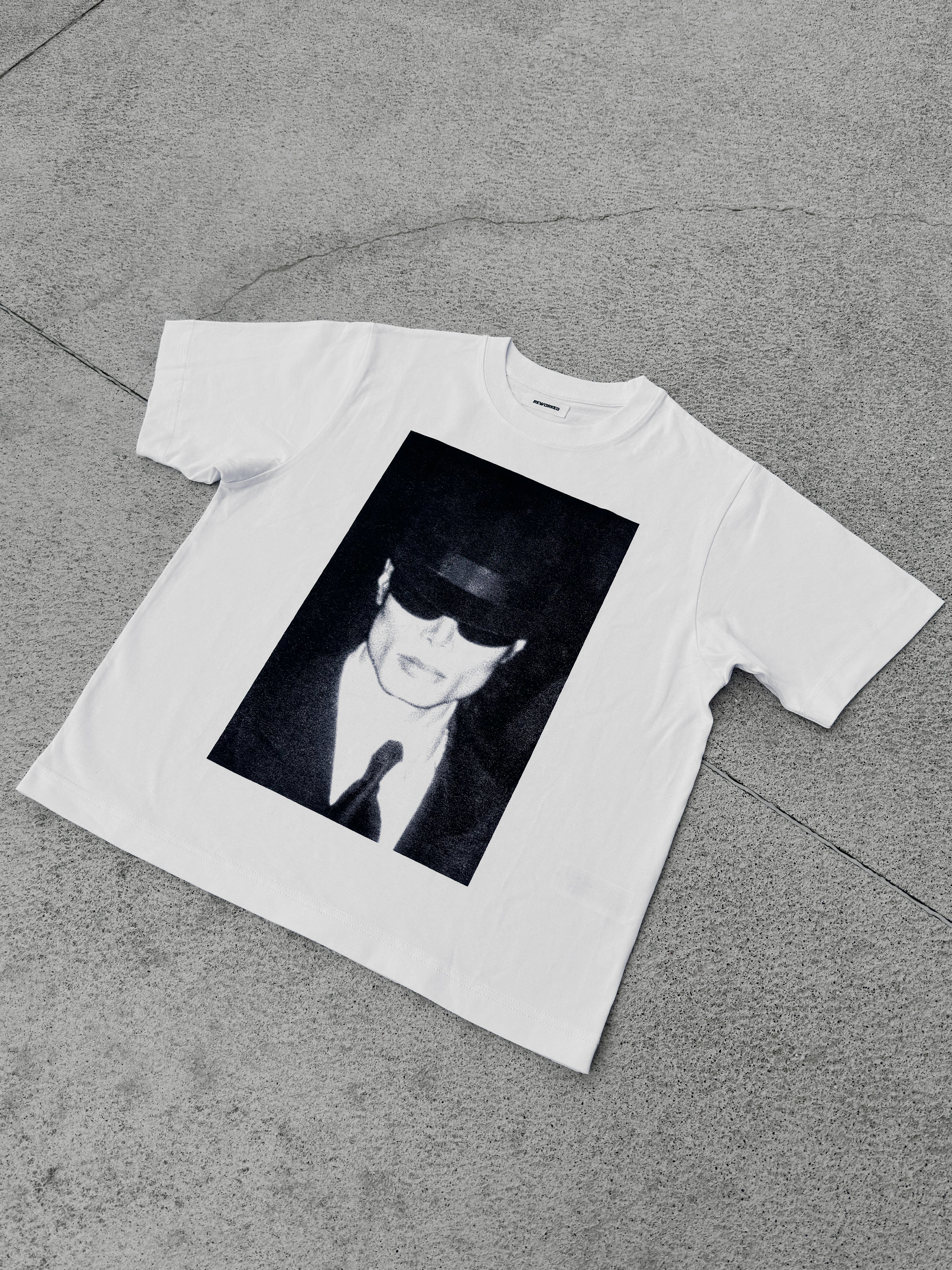 Midnight Icon Michael Jackson T-Shirt Flat Lay - Limited Edition REWORK-ED