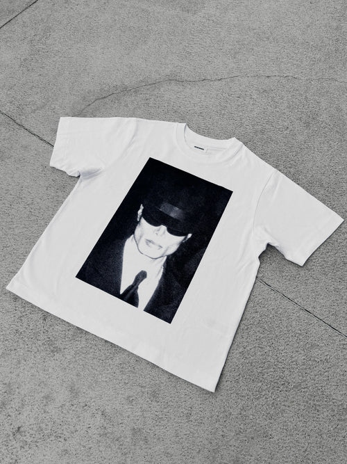 Midnight Icon Michael Jackson T-Shirt Flat Lay - Limited Edition REWORK-ED