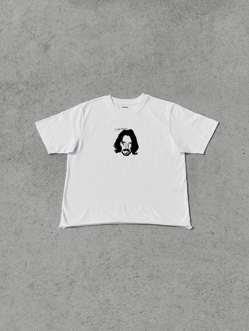 THE ONE T-SHIRT RAW CROPPED