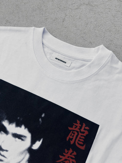 The Master Bruce Lee T-Shirt Detail - Limited Edition REWORK-ED