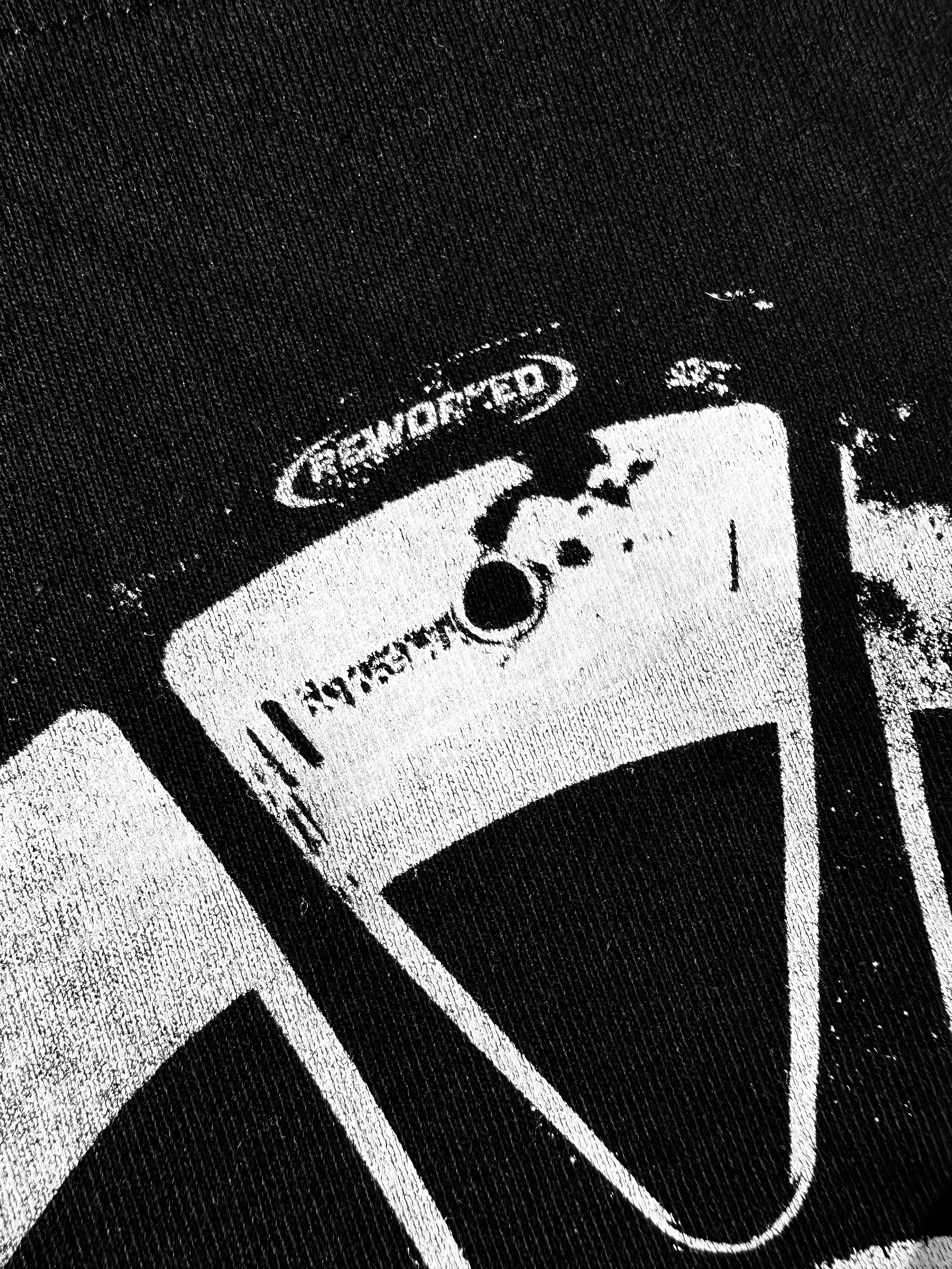 SIGNATURE WHEEL T-SHIRT RAW CROPPED