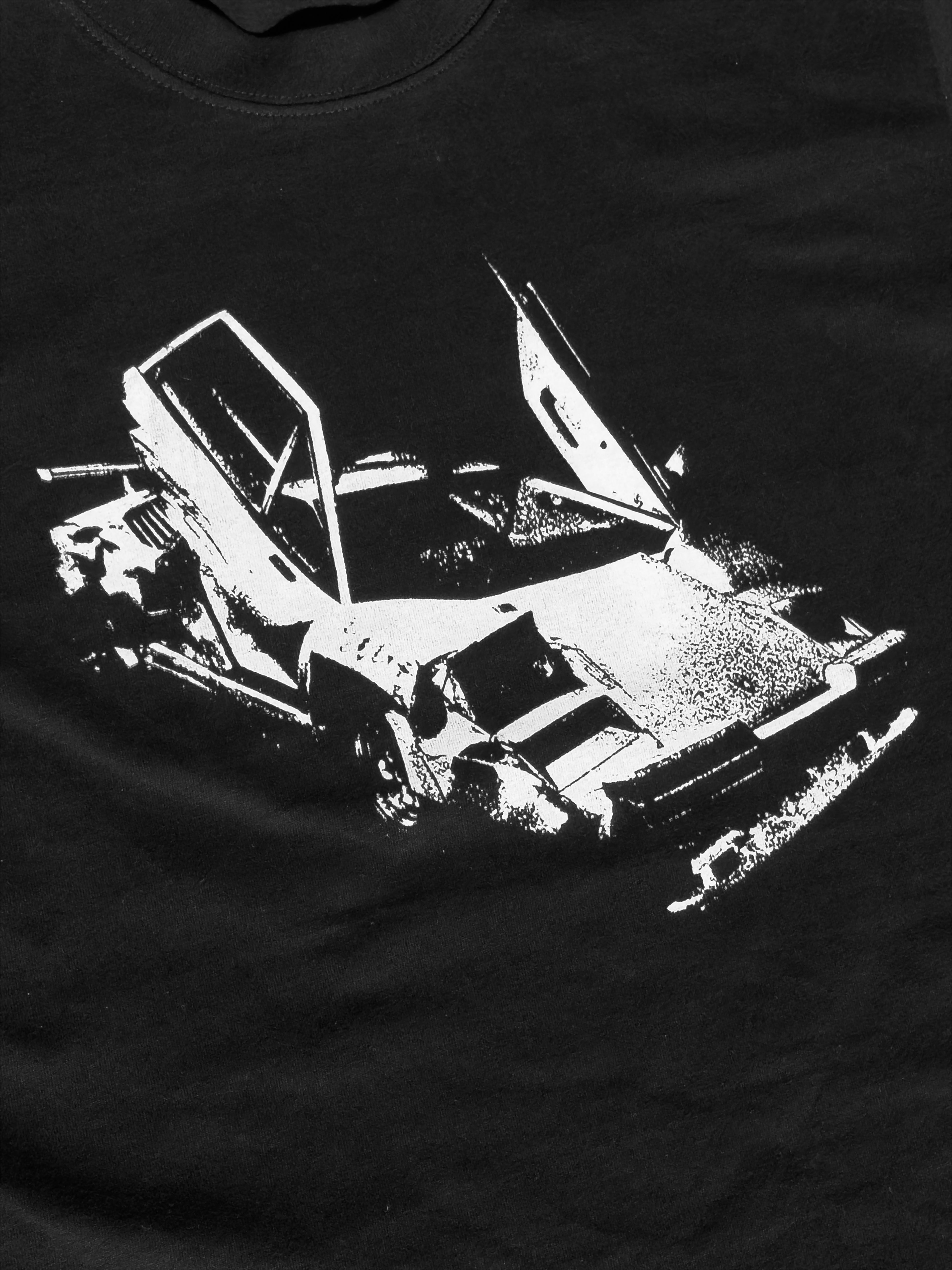 LEO'S LAMBO T-SHIRT RAW CROPPED
