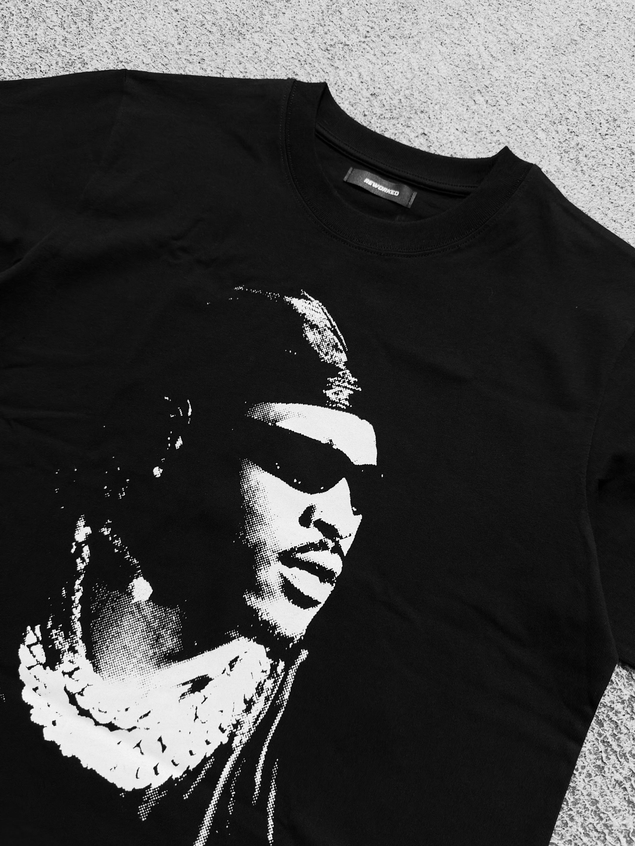 FUTURE PLUTO T-SHIRT RAW CROPPED