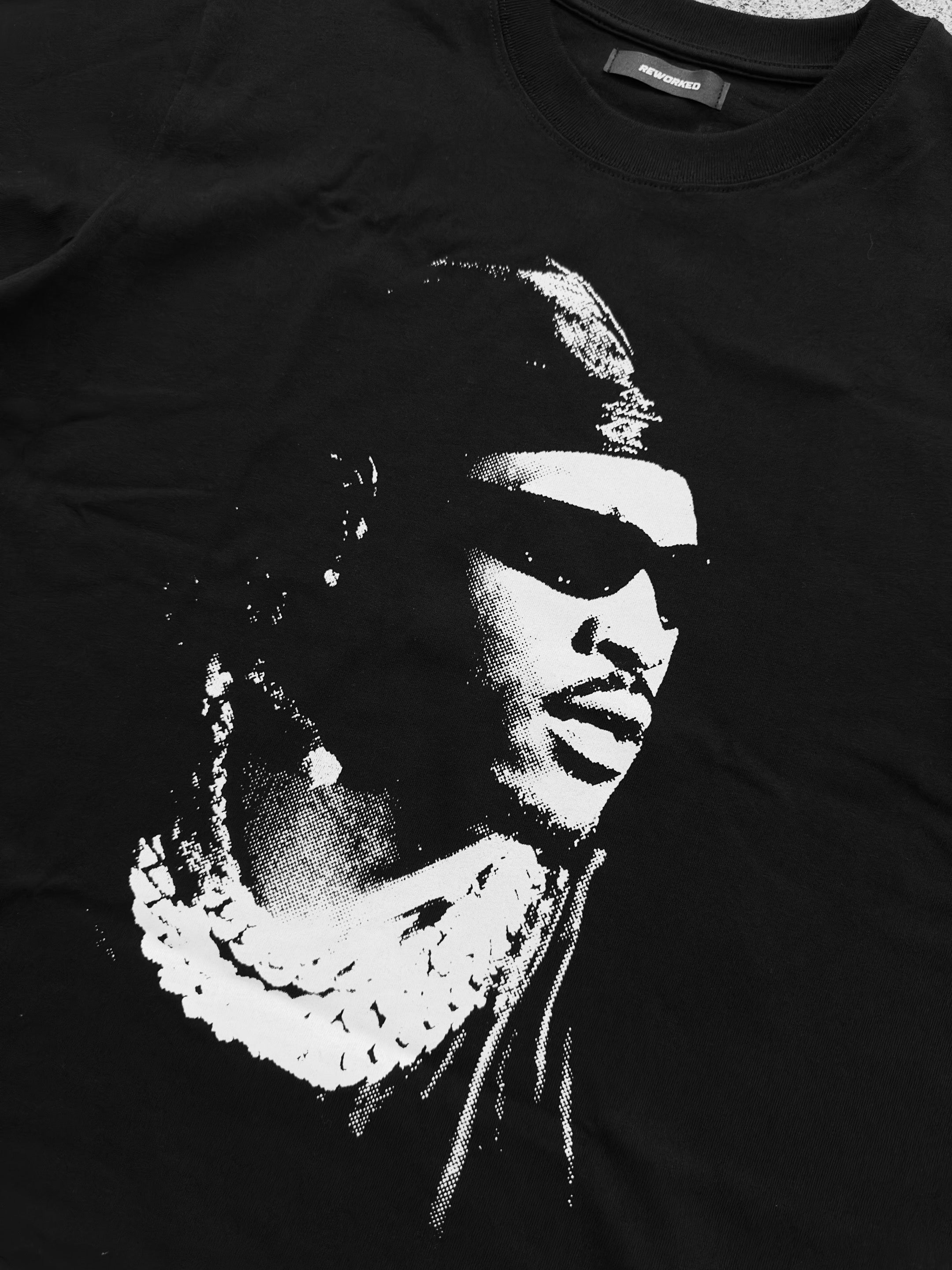 FUTURE PLUTO T-SHIRT RAW CROPPED
