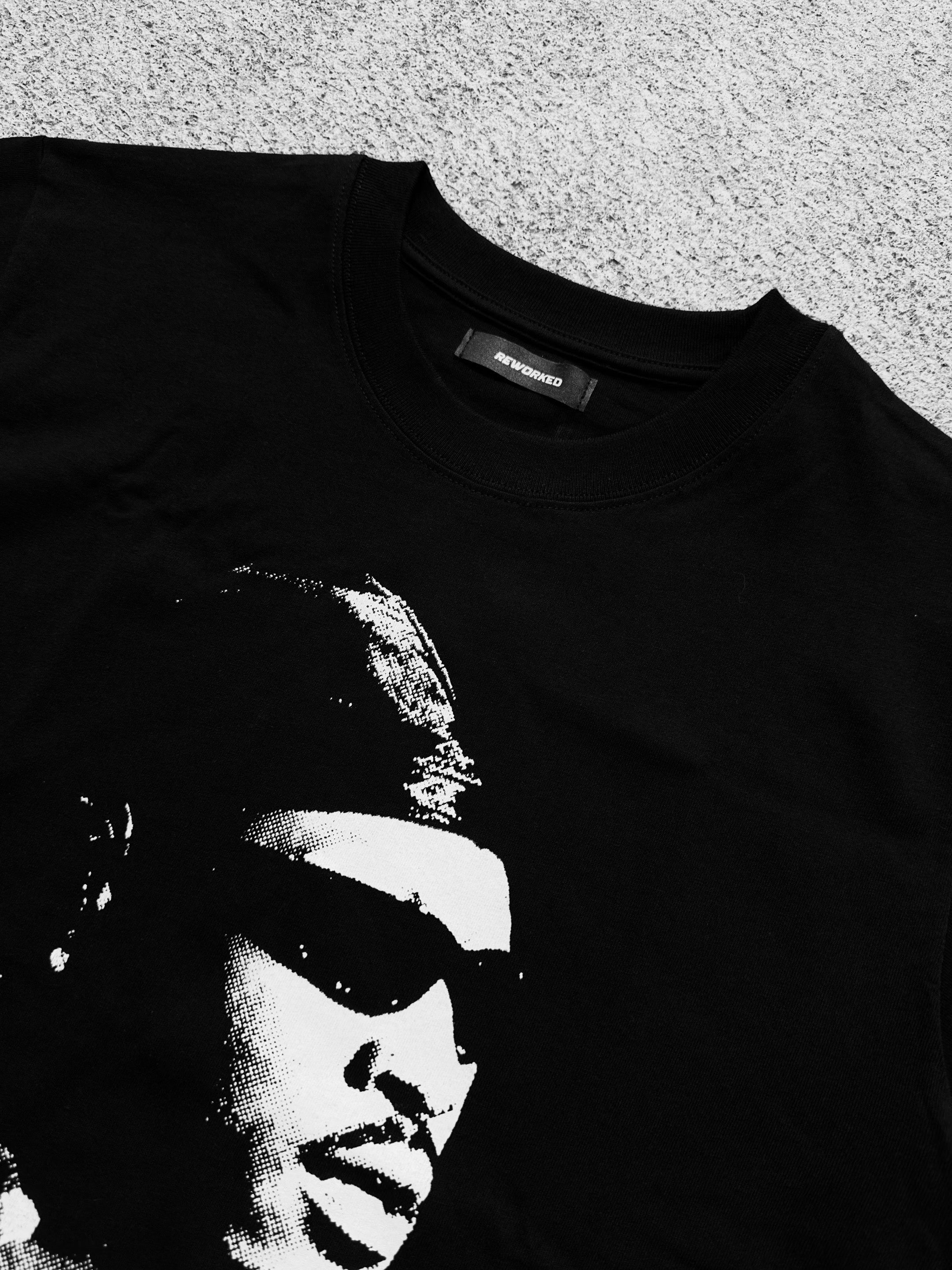FUTURE PLUTO T-SHIRT RAW CROPPED