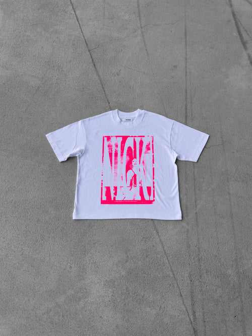 Nicki Minaj Graphic T-Shirt Back Detail - REWORK-ED x JELA Handmade in Lyon