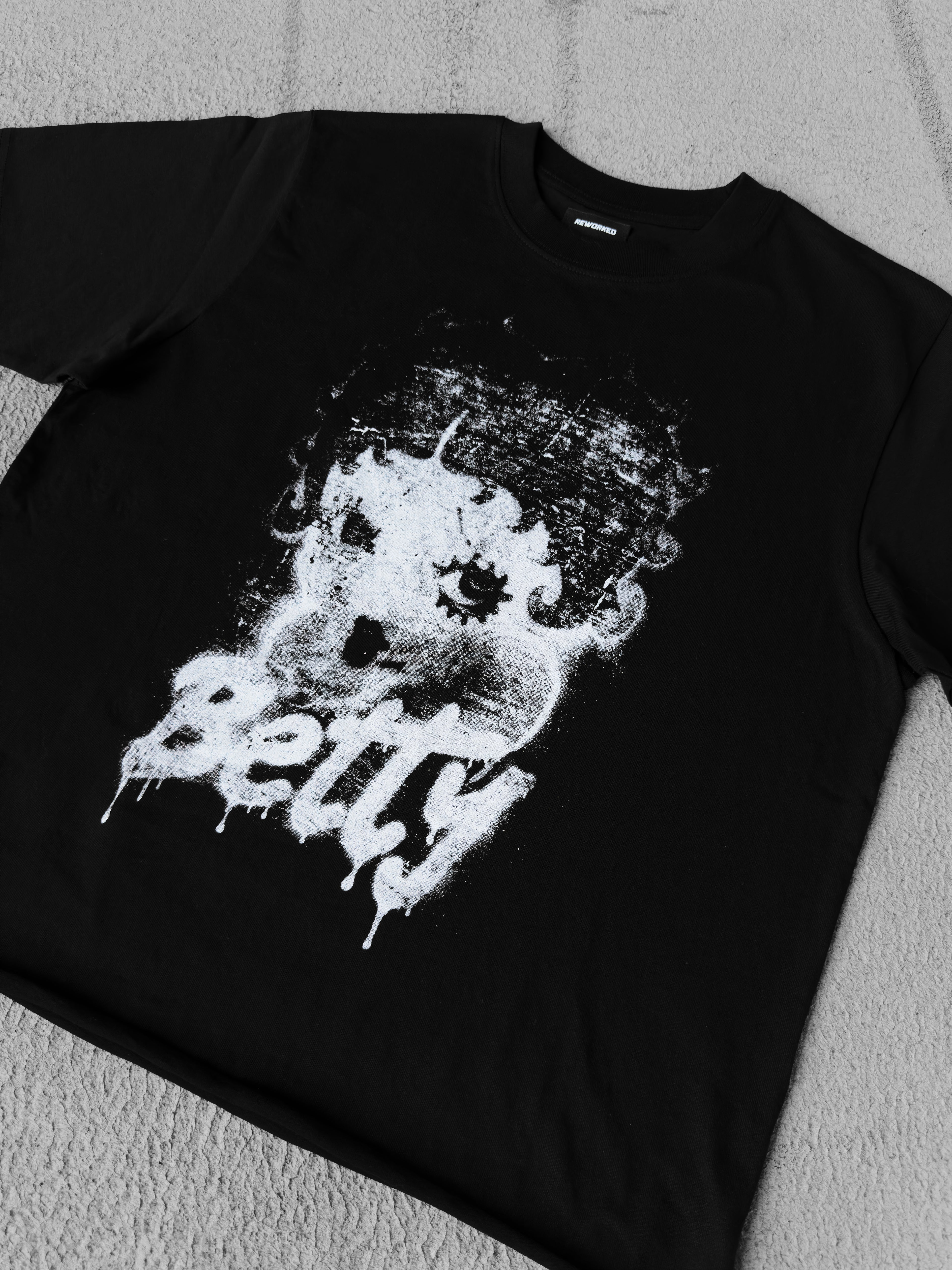 BETTY T-SHIRT RAW CROPPED
