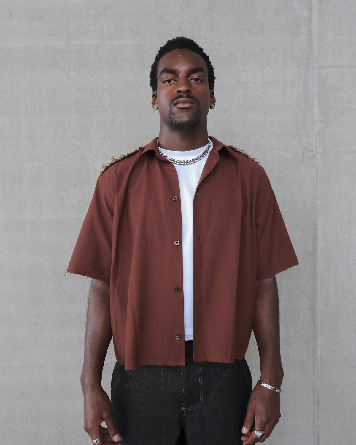 Trucker Brown Shirt